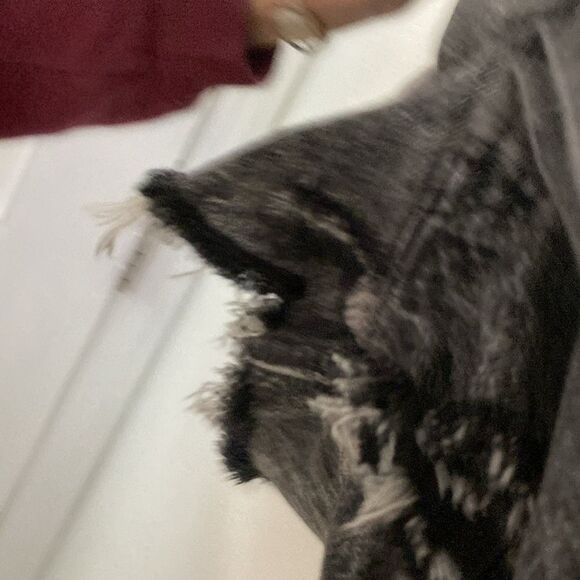 NWT-Levi’s Authorized Vintage-faded Black-button fly cutoff-denim shorts-Size 34 - Picture 14 of 16